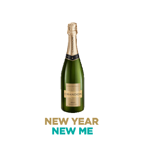 Celebrate New Year Sticker by Chandon India