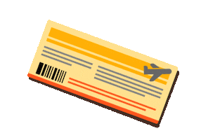 Ticket Boraviajar Sticker by Grupo Cidade