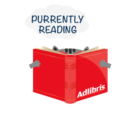 Currently Reading Sticker by Adlibris for iOS & Android | GIPHY