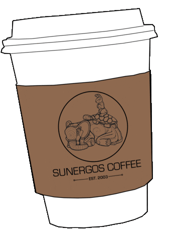 Louisville Coffee Cup Sticker by Sunergos Coffee
