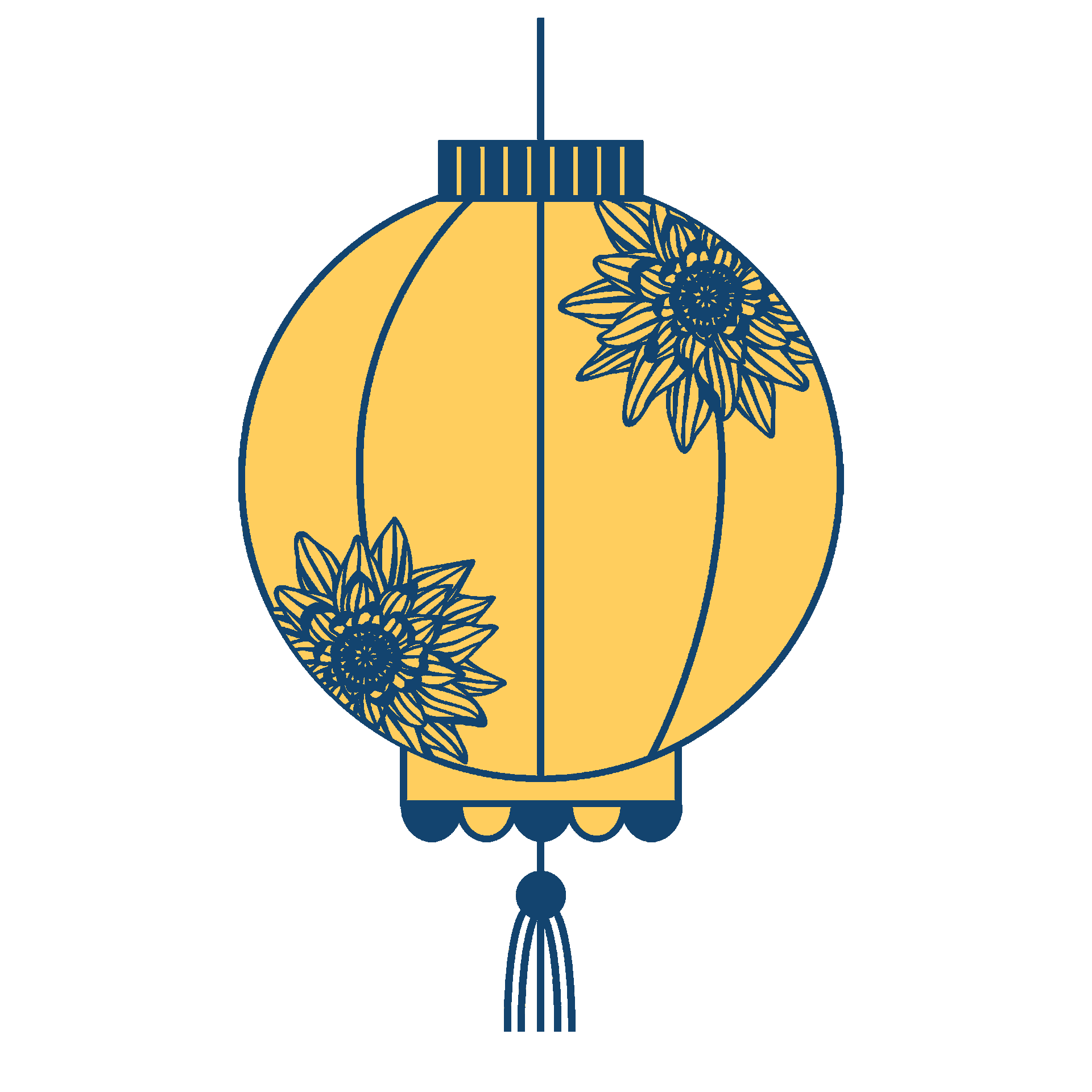 Chinese Lantern Good Luck Sticker by Chinatown London for iOS & Android