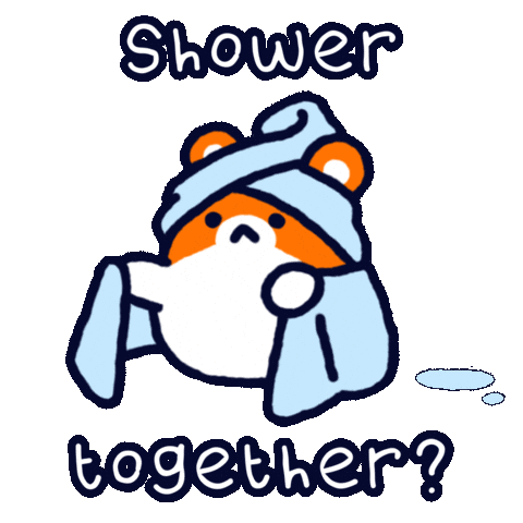 Sticker Shower Together Sticker