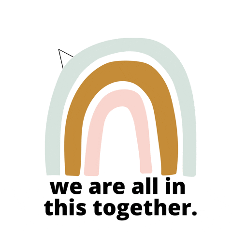 We Are All In This Together GIF by Jenna Cordesius