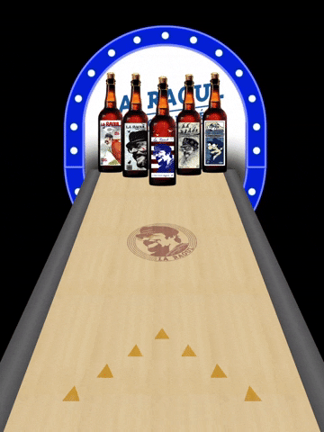 LaRaoul59 beer cheers bowling beers GIF