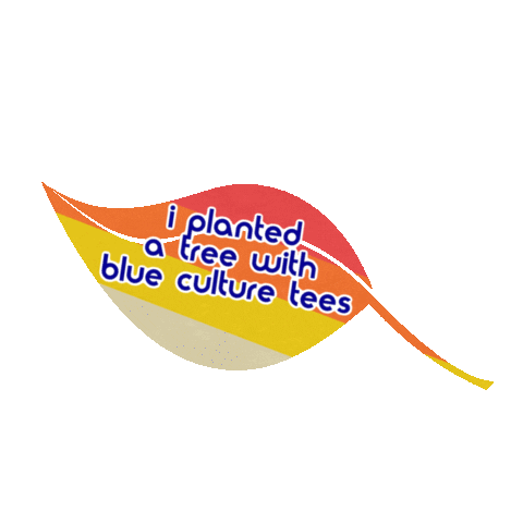 Blue Culture Tees Sticker