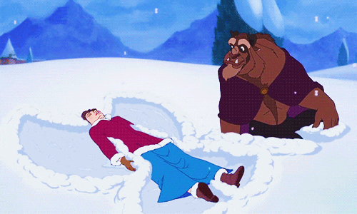 beauty and the beast disney GIF