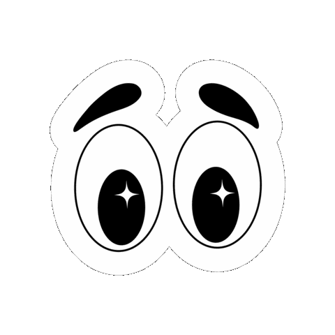 Excited Eyes Sticker by ENCOALIMENTOS