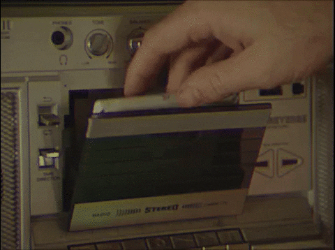 Cassette Tape Party Hard GIF by Dude Bro Party Massacre III - Find & Share on GIPHY
