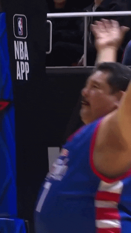 Happy Hands Up GIF by NBA