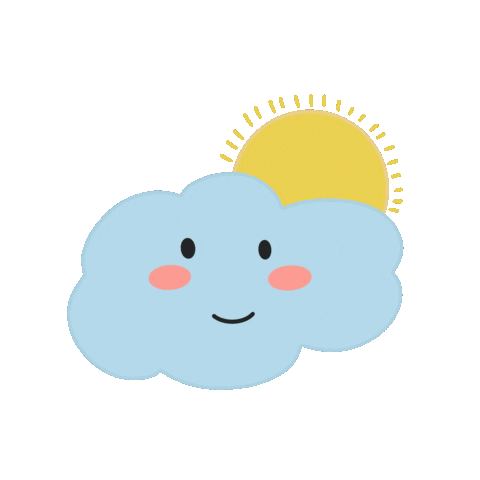Happy Sun Sticker
