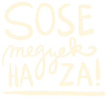 Élménybirtok Sticker