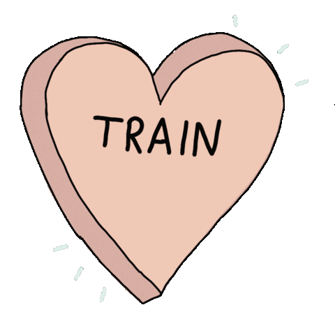 Train up pup Sticker