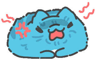 Angry Bugcat Sticker by Capoo