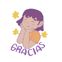 Gracias Sticker by Jaro Joyería Experimental