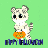 White Tiger Halloween GIF by Ordinary Frends