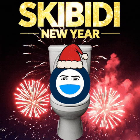 Happy New Year Christmas GIF by Poki