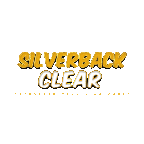 Silverback Clear Sticker