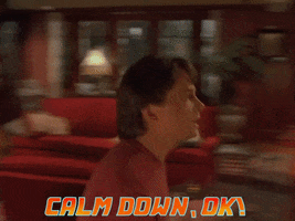 Calm Down Doc Brown GIF by Back to the Future Trilogy