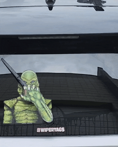 Creaturefromtheblacklagoon GIF by WiperTags Wiper Covers