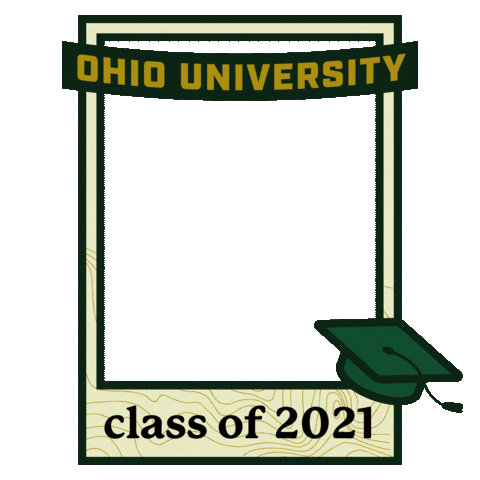 Graduation Sticker by Ohio University