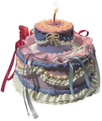 Birthday Cake Sticker