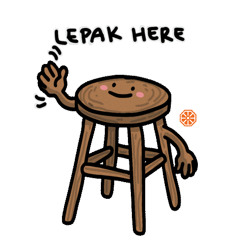 Hungry Time Sticker by Lau Pa Sat