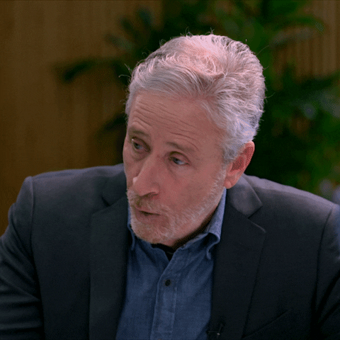 Jon Stewart Wow GIF by The Problem With Jon Stewart