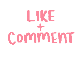 Like And Comment Sticker