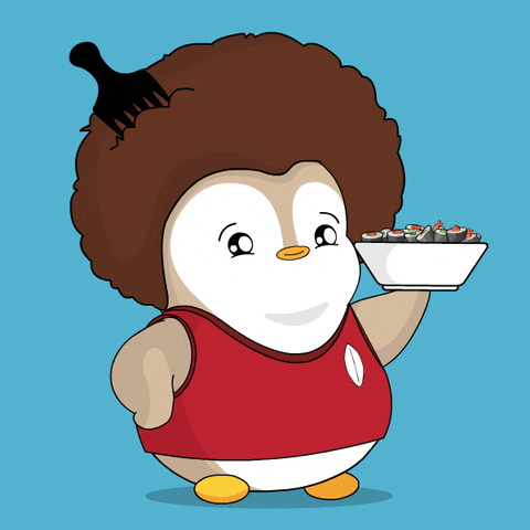 Hungry Did You Eat GIF by Pudgy Penguins
