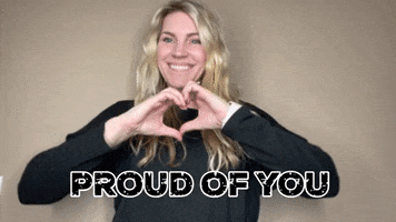 Proud Of You Much Love GIF by The Free Mama
