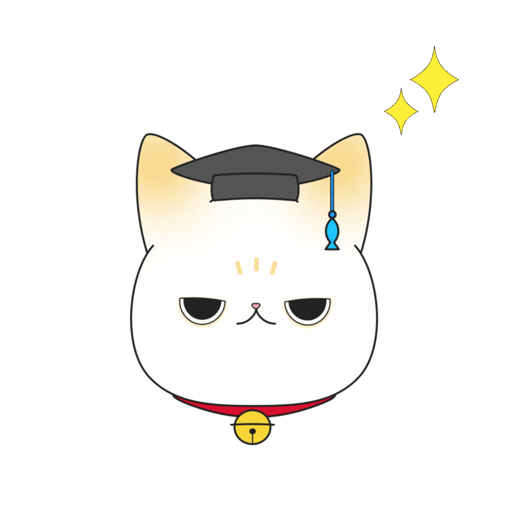 Cat ねこ Sticker