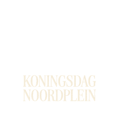 koningsdagnoordplein Sticker