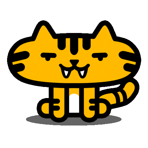 Cat Blink Sticker by Lutu Studio for iOS & Android | GIPHY