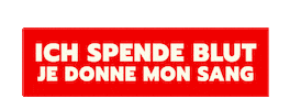 Interregionale Blutspende SRK Sticker