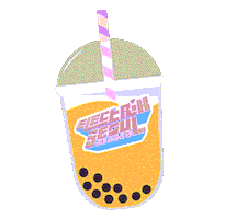 Boba Lightsticks Sticker by Exchange LA