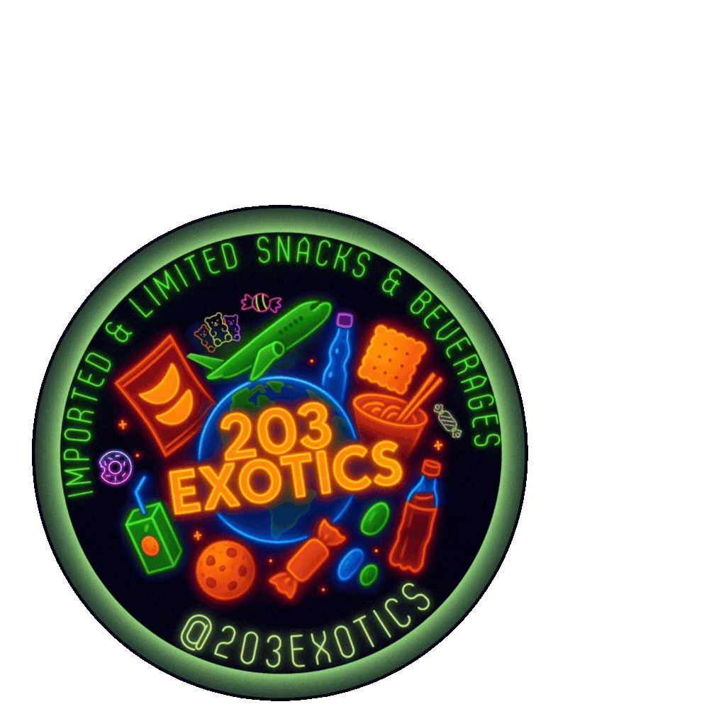 203exoticsnacks Sticker