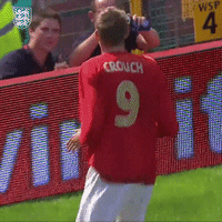 the robot peter crouch celebration GIF by England