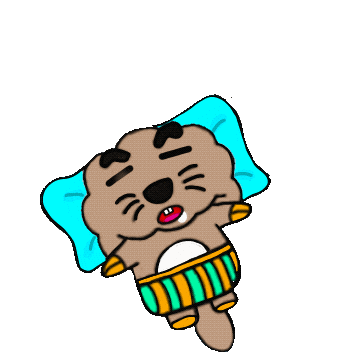 Sleep Underwear Sticker