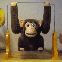 Excited Monkey GIF by Charlie Mars