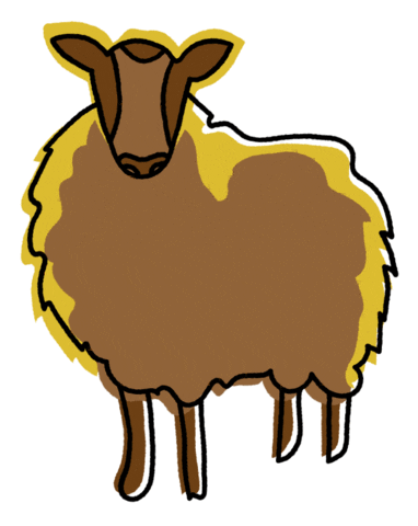Sheep Sticker by MASTERPIECE | PBS
