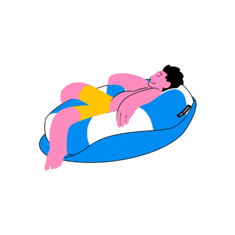 Chill Vacation Sticker by GoWork