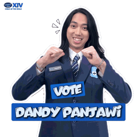 Dandy Sticker by Indonesian Idol