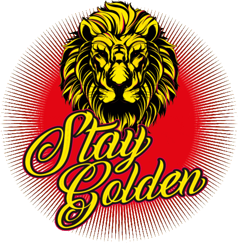 Stay Golden grooming Sticker