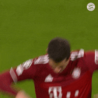 Happy Champions League GIF by FC Bayern Munich