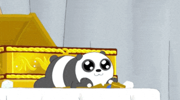panda love GIF by Cartoon Network EMEA