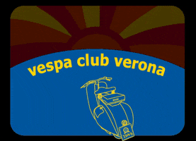 Rainbow Sun GIF by Vespa Club Verona