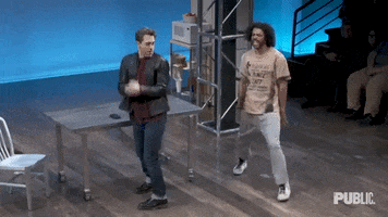 daveed diggs dancing GIF by The Public Theater