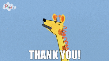 Cartoon Thank You GIF by Pablo
