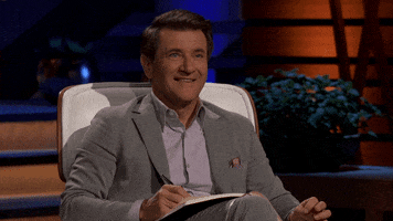 Shark Tank Smile GIF by ABC Network