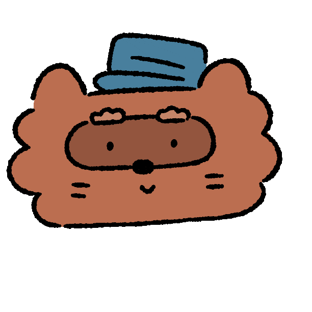 Wink Wally Sticker by Debbie Fong